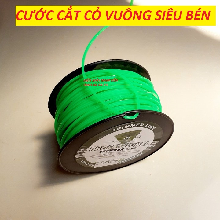 Cước phát cỏ/ dây cước máy cắt cỏ. 10m