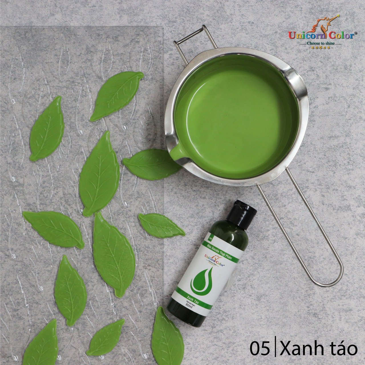 [Freeship + Quà Tặng 10k ]Màu dầu pha socola Unicorn Đông Tiến chai 80ml