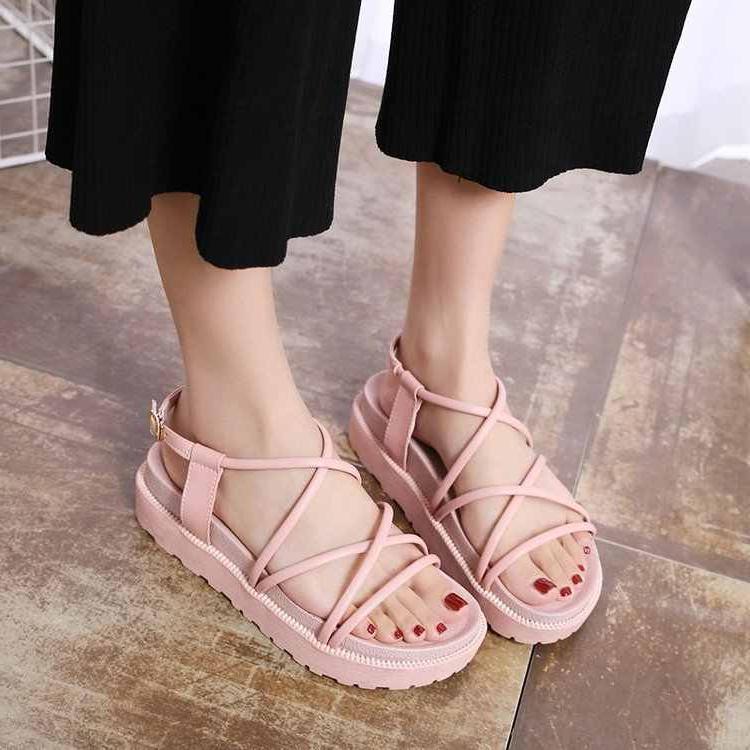 Sandal nữ, Xăng đan nữ dây quai chéo - An's An's Store