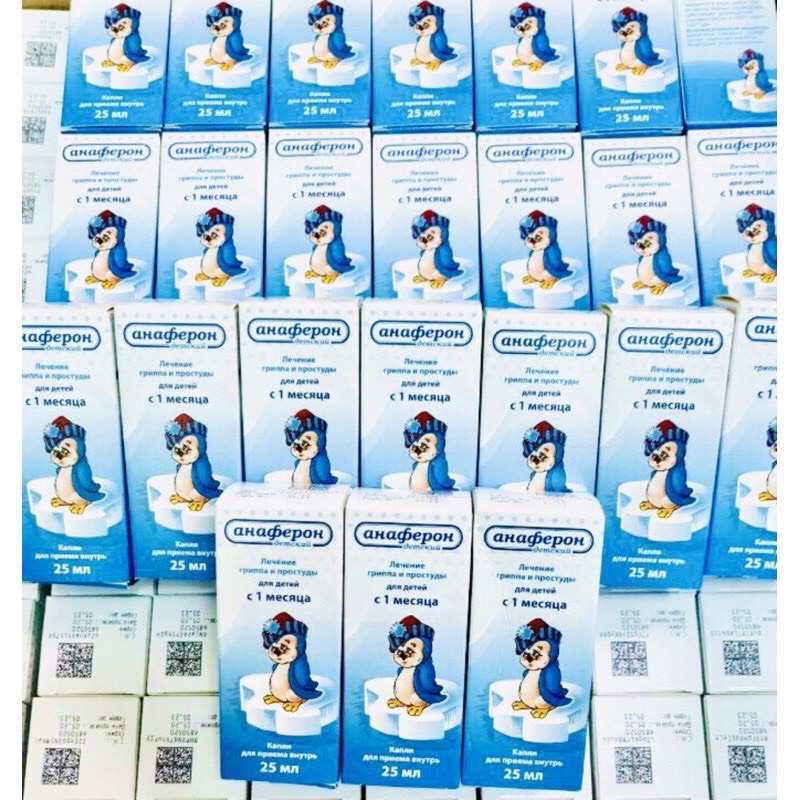 Siro Tăng Đề Kháng Chim Cánh Cụt Cho Bé 25ml (Hàng Air)