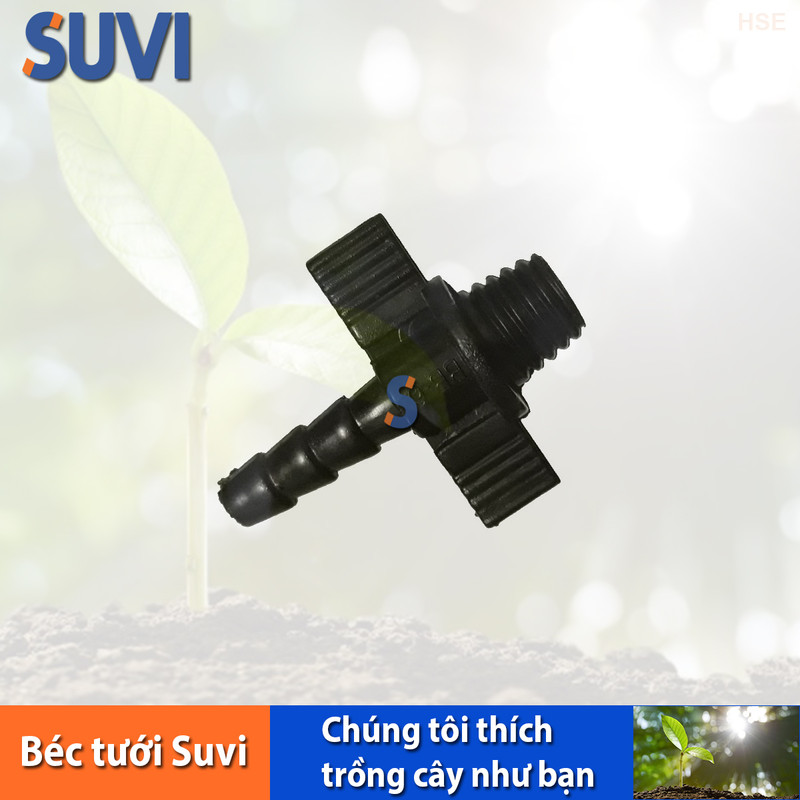 [HCM][10 Cái] Nối 6 ly có ren côn ngoài BB NRC 6