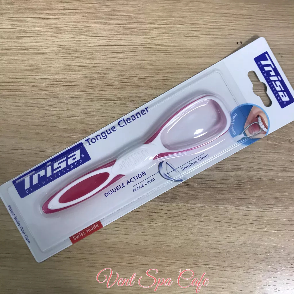 Trisa travel toothbrush/fine tip/flexible head/cool & Fresh/fresh -Trisa Blade Shave-vent Spa Cafe