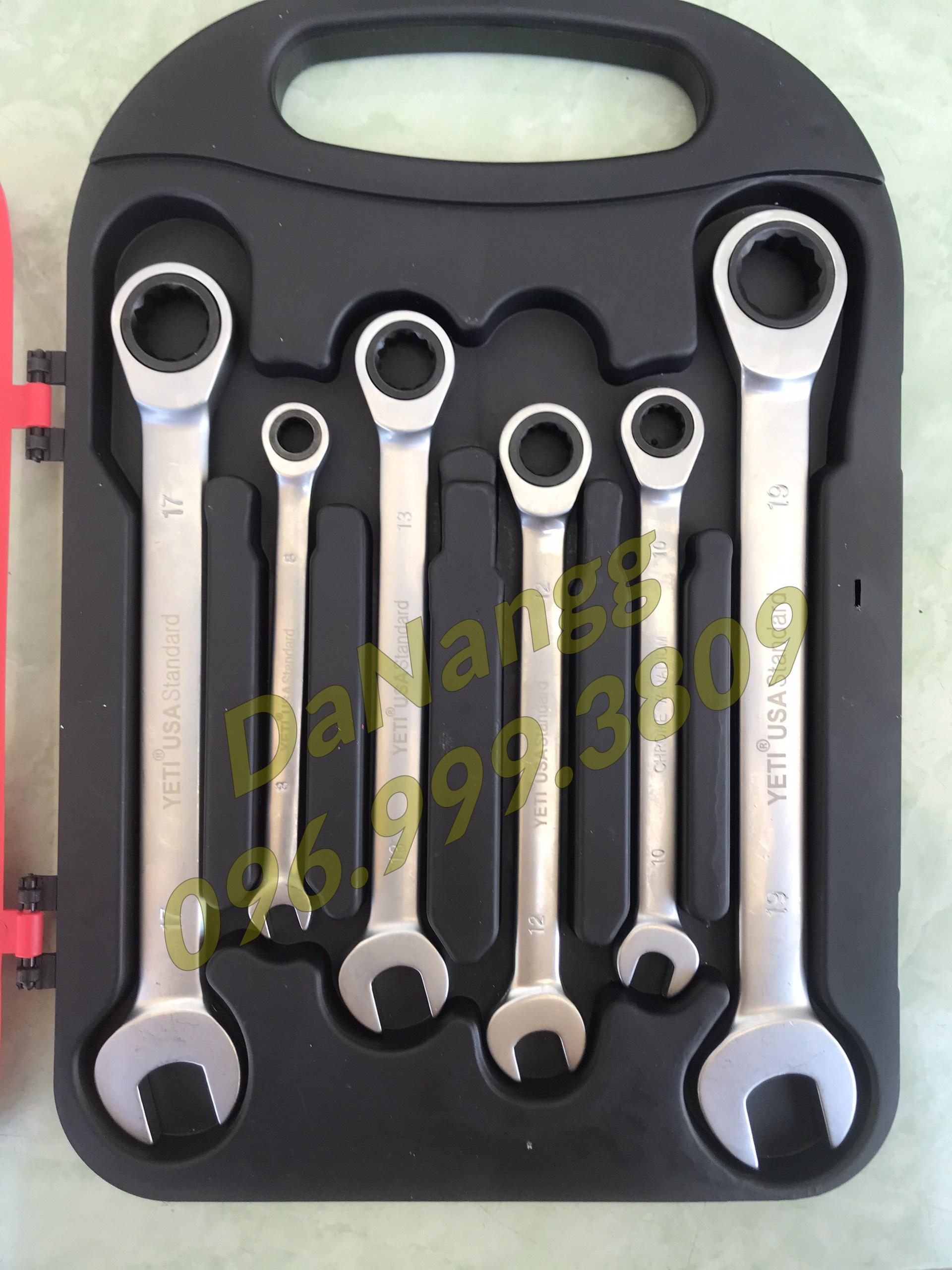 Bộ clê tự động 7 pc 8 - 19 Yeti USA