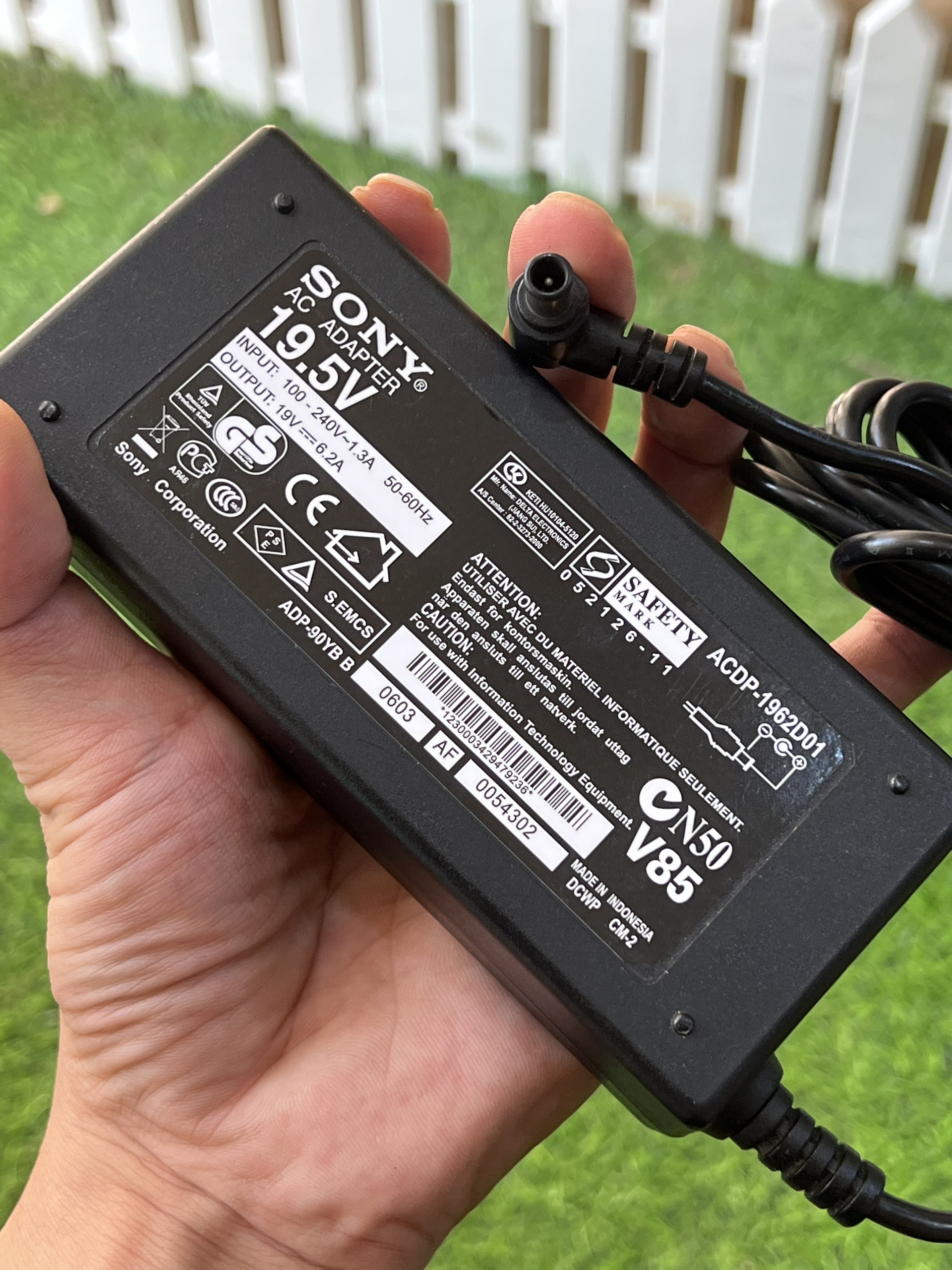 Adapter tivi sony 19.5v 6.2a