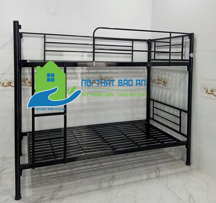Giường sắt 2 tầng cao cấp 1m2 x 2m x 1m7