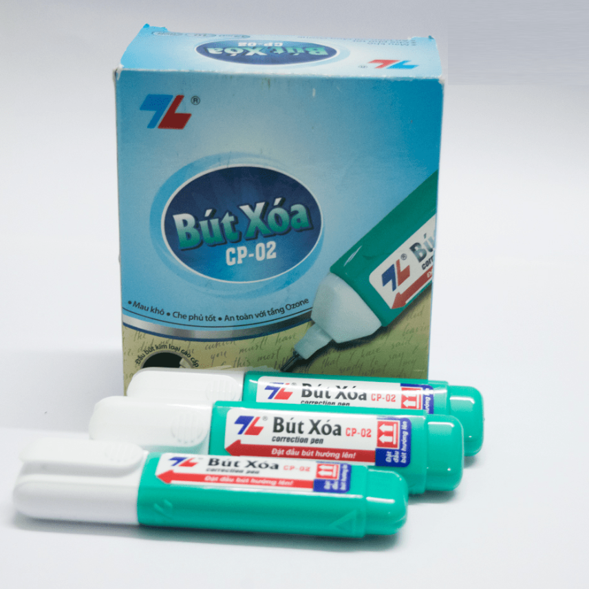 Bút Xóa Nước Thiên Long CP-02 (Hộp 10 Bút) Chính Hãng