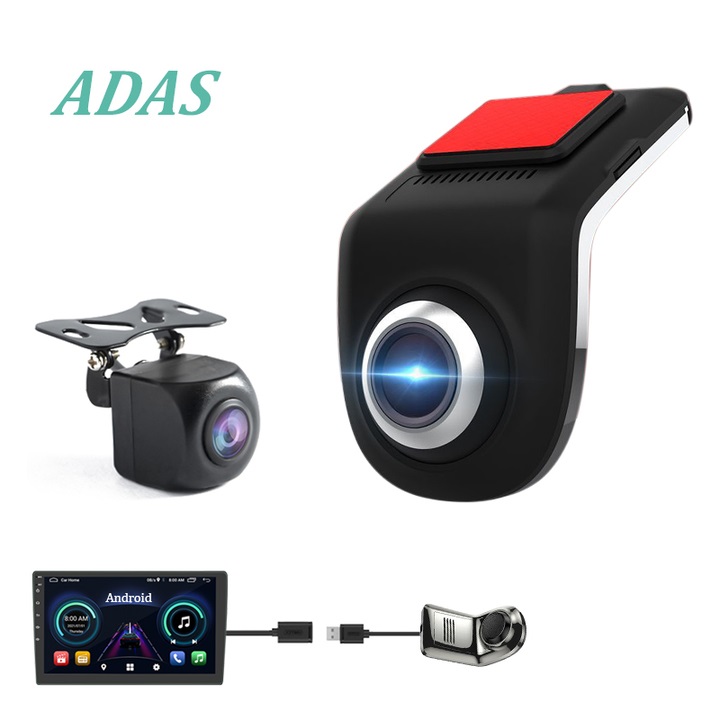 Set Of Front And Rear Journey Camera U5 For Cars Using Android DVD Screens