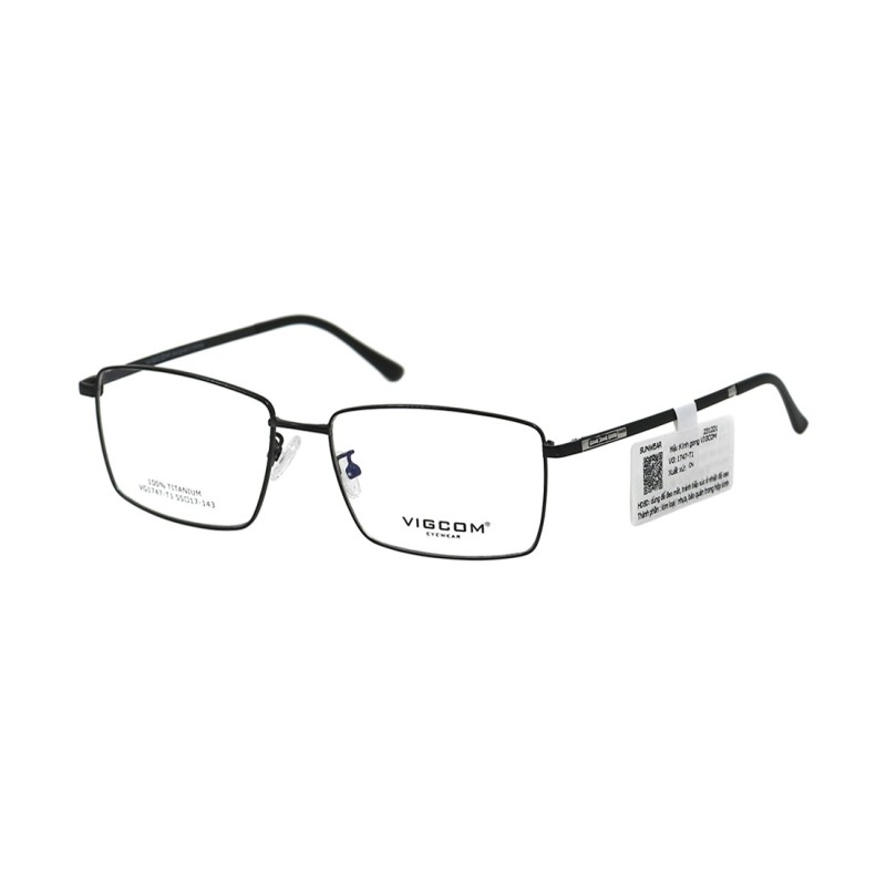 Giá bán Gọng kính chính hãng Vigcom VG1747 thiết kế dễ đeo bảo vệ mắt