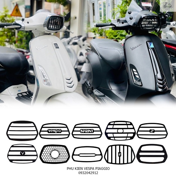 Ốp Đèn Pha Vespa Sprint