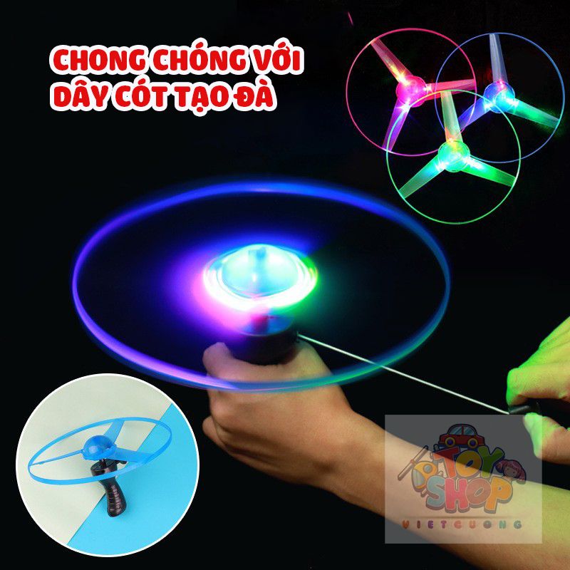 Đồ Chơi Bắn Chong Chóng Đèn Led