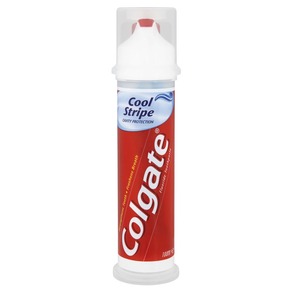 [HCM]Kem đánh răng Colgate Cool Stripe Mỹ 100ml