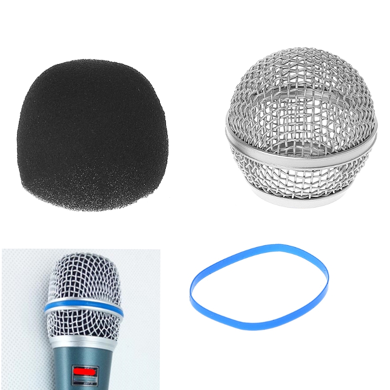 Replacement Ball Head Mesh Microphone Grille Fits For Shure Beta58A / Beta58