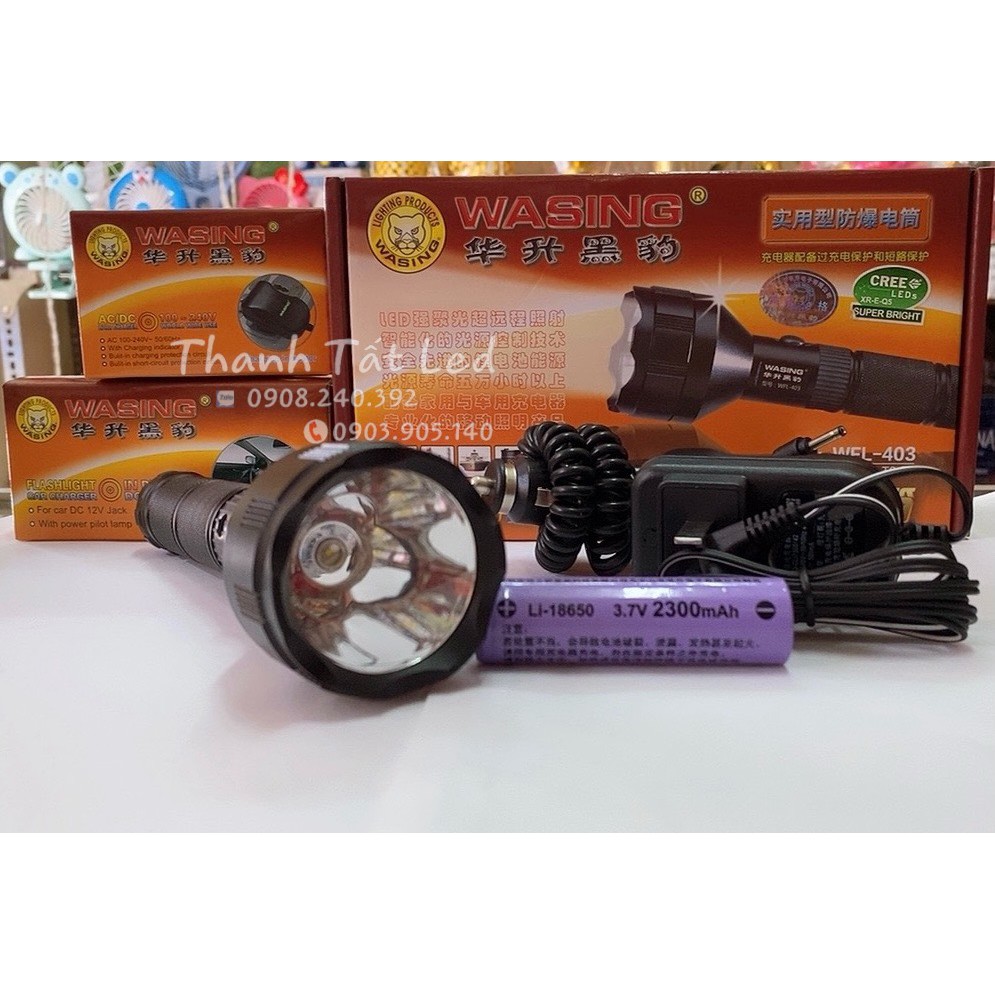 Đèn Pin Siêu Sáng WASING WFL - 403