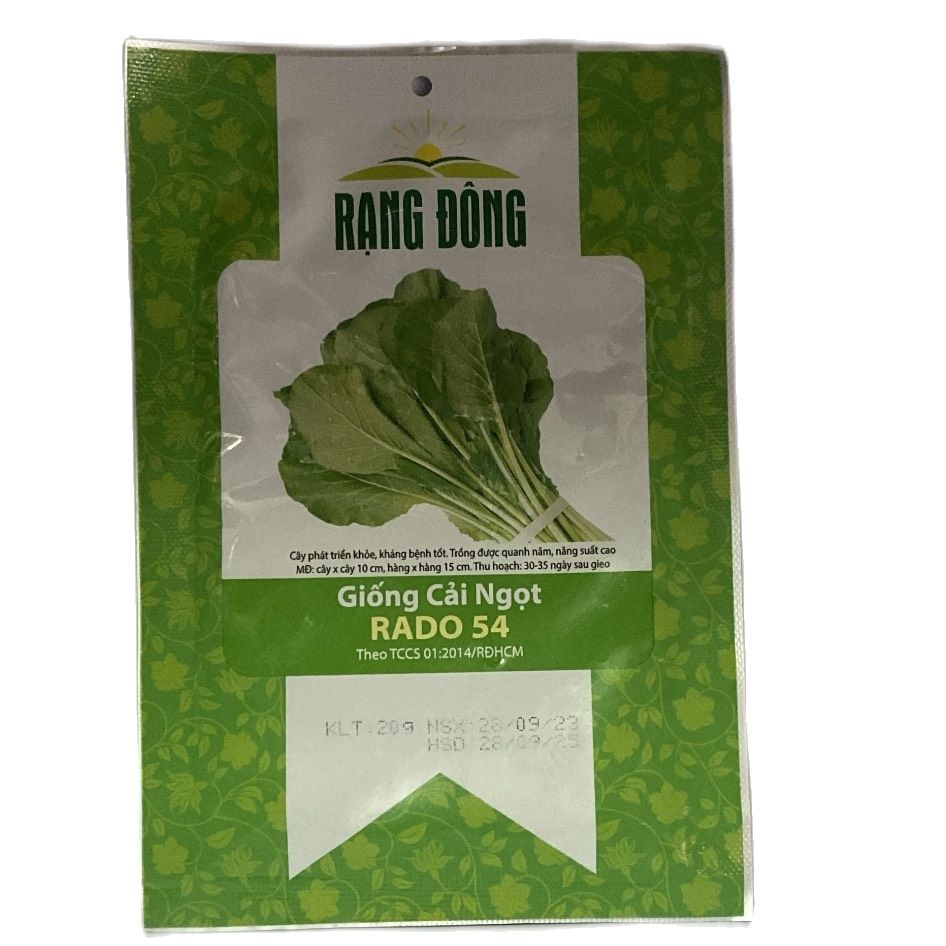 Hạt giống cải ngọt rado 54 gói 20gram