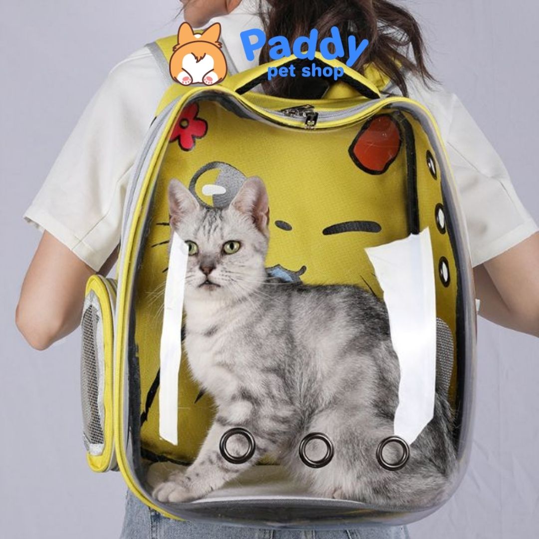 Balo Phi Hành Gia Vận Chuyển Chó Mèo (Dưới 8kg)