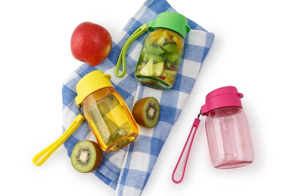 Bình nước Lohas mini Tupperware 350ml cam