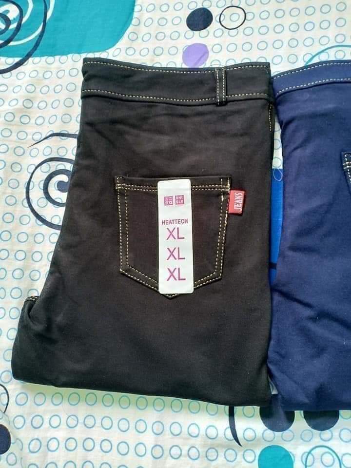 QUẦN THUN LEGGING GIẢ JEAN