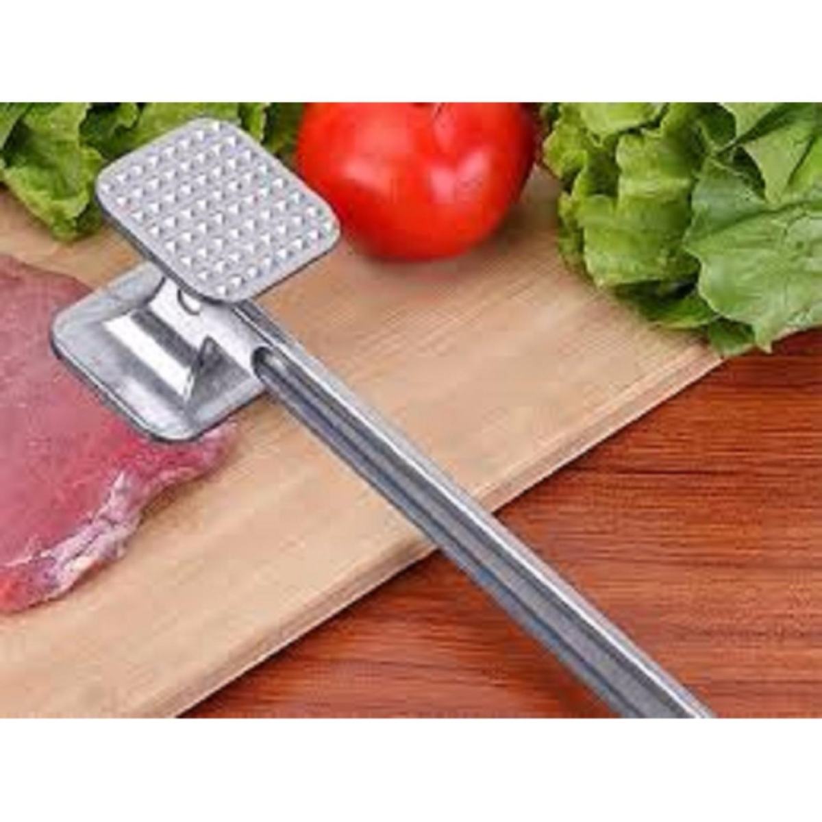 [LOẠI TO] Búa đập thịt loại 2 đầu tiện dụng, búa đập tỏi gừng tiện dụng, búa đập đá viên