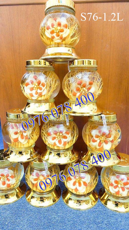 Bình Ngâm Rượu Hàn Quốc 1.2 Lít (Bình Ngâm Mật Ong)