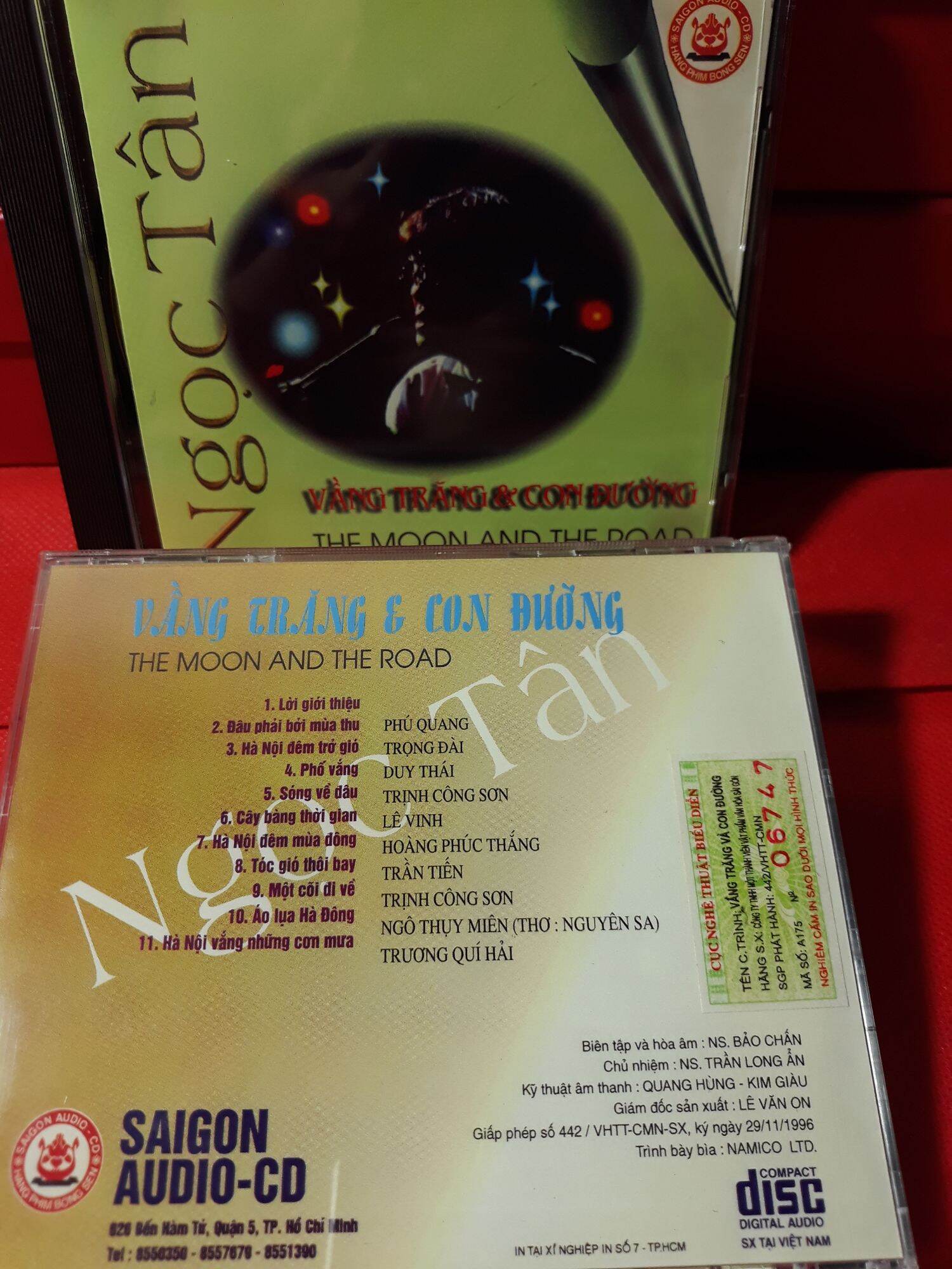CD NGỌC TÂN 1 - VẦNG TRĂNG VÀ CON ĐƯỜNG