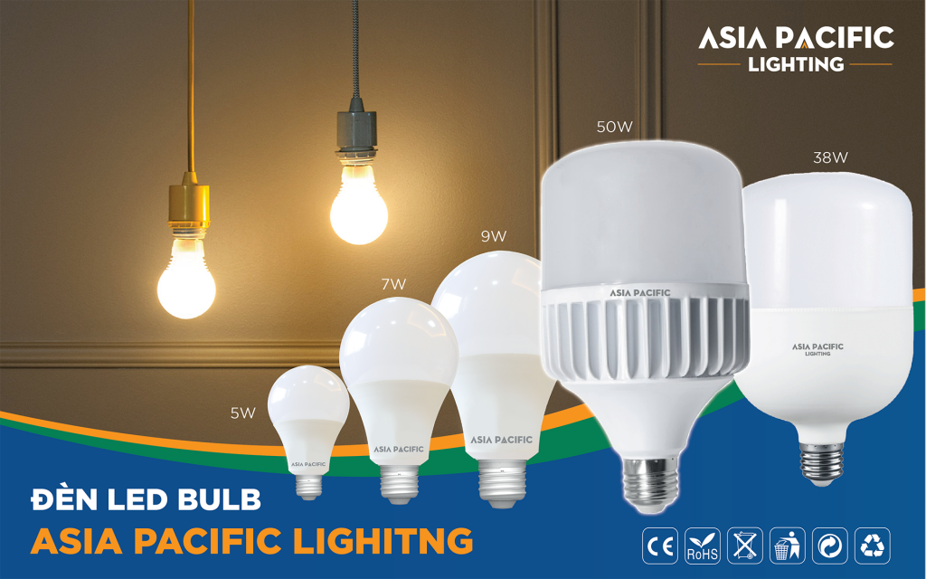 Bộ 5 Bóng Đèn Led Bulb Trụ 20W