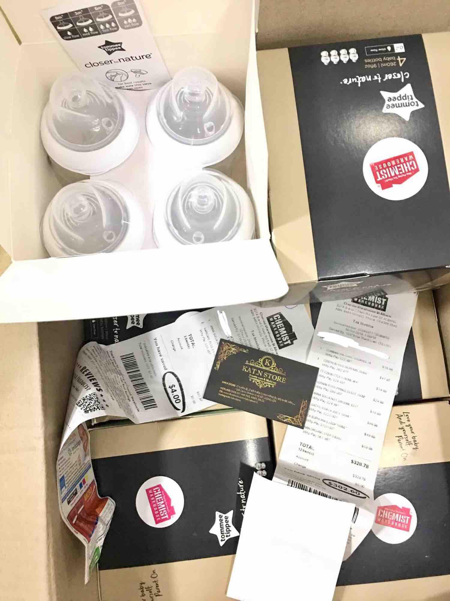 BÌNH SỮA TOMMEE TIPPEE 260ML (Tách Set)