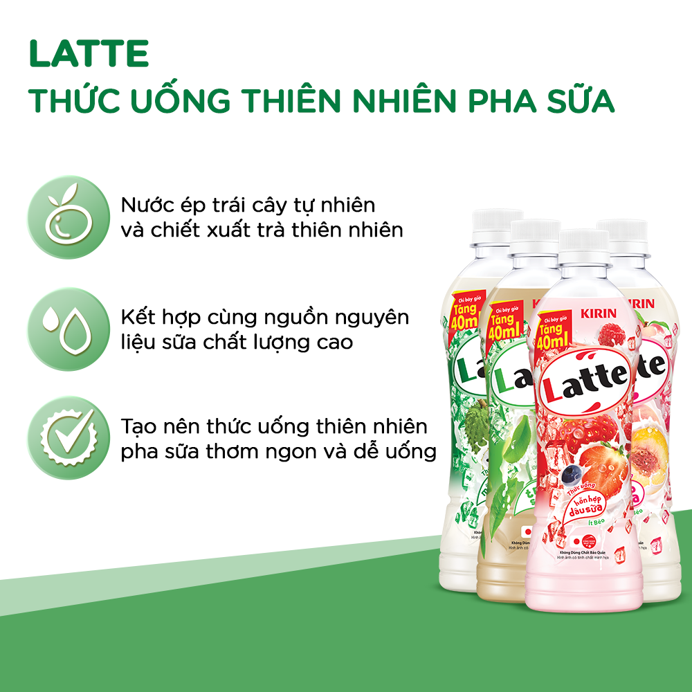 [Duy nhất 25.02 - 28.02]  [Giao hàng Hồ Chí Minh] 1 Thùng - KIRIN Latte Trà Sữa 480ml