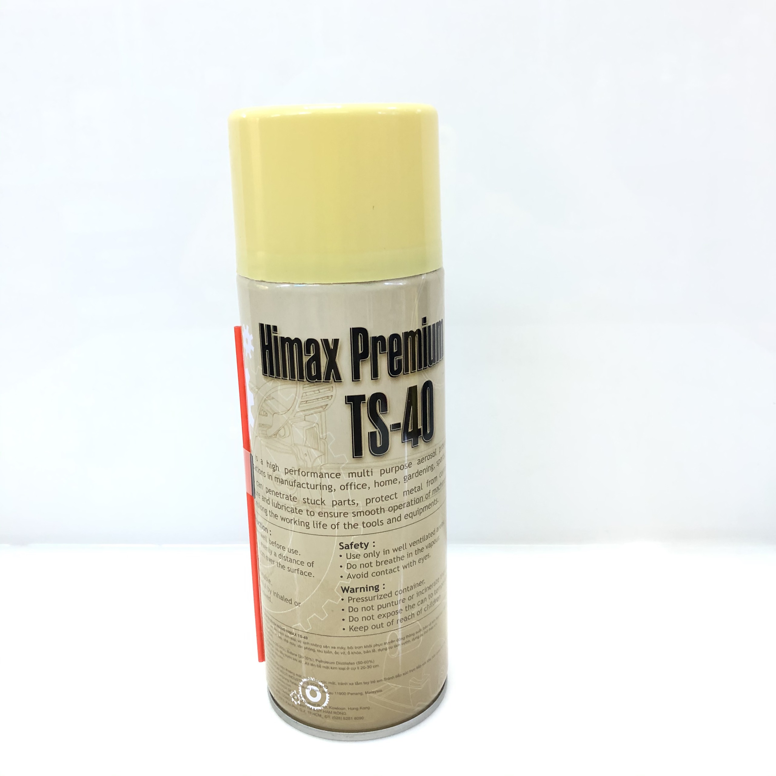 [HCM]Dầu xịt vệ sinh sên chống rỉ sét TS-40 450ml bảo vệ bề mặt kim loại khỏi rỉ sét khử ẩm loại bỏ dầu mỡ