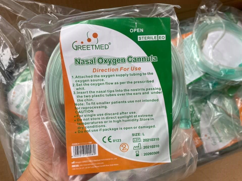 [HCM]DÂY THỞ OXY 2 NHÁNH GREETMED