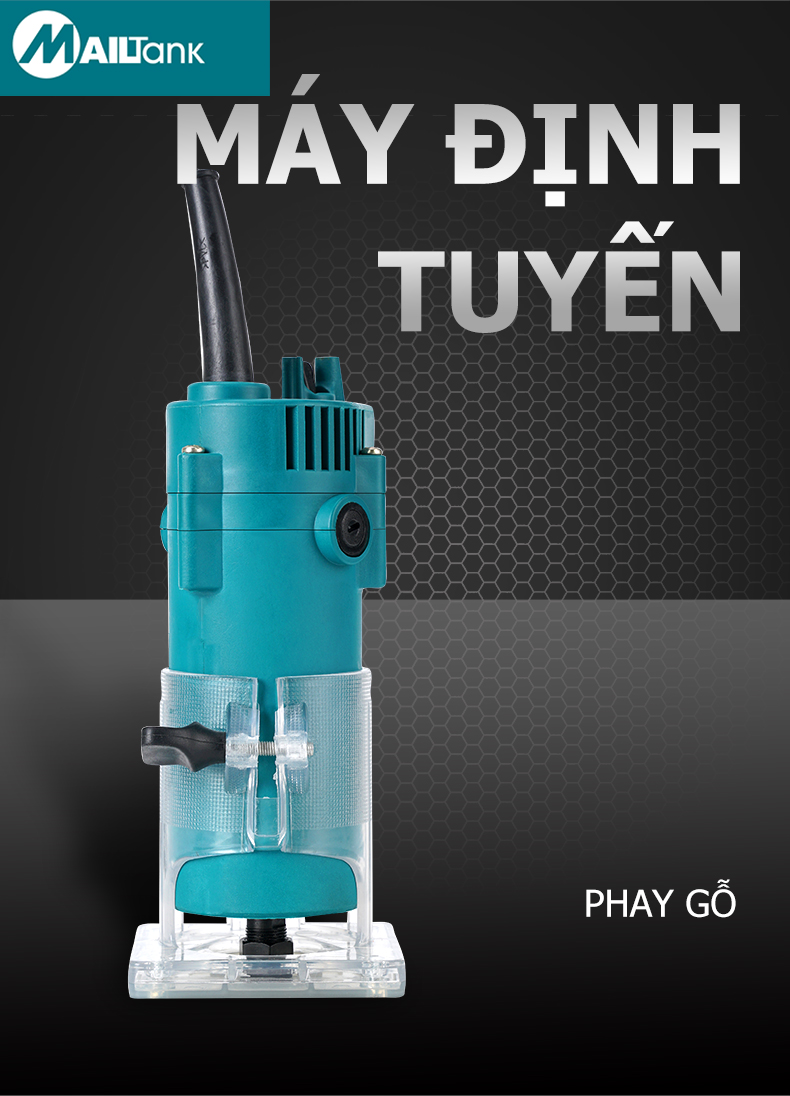 Máy soi gỗ Mailtank MT3709A - máy phay gỗ - máy phay mộng gỗ - Bộ sản phẩm cao cấp tiện lợi và an toàn cho người sử dụng