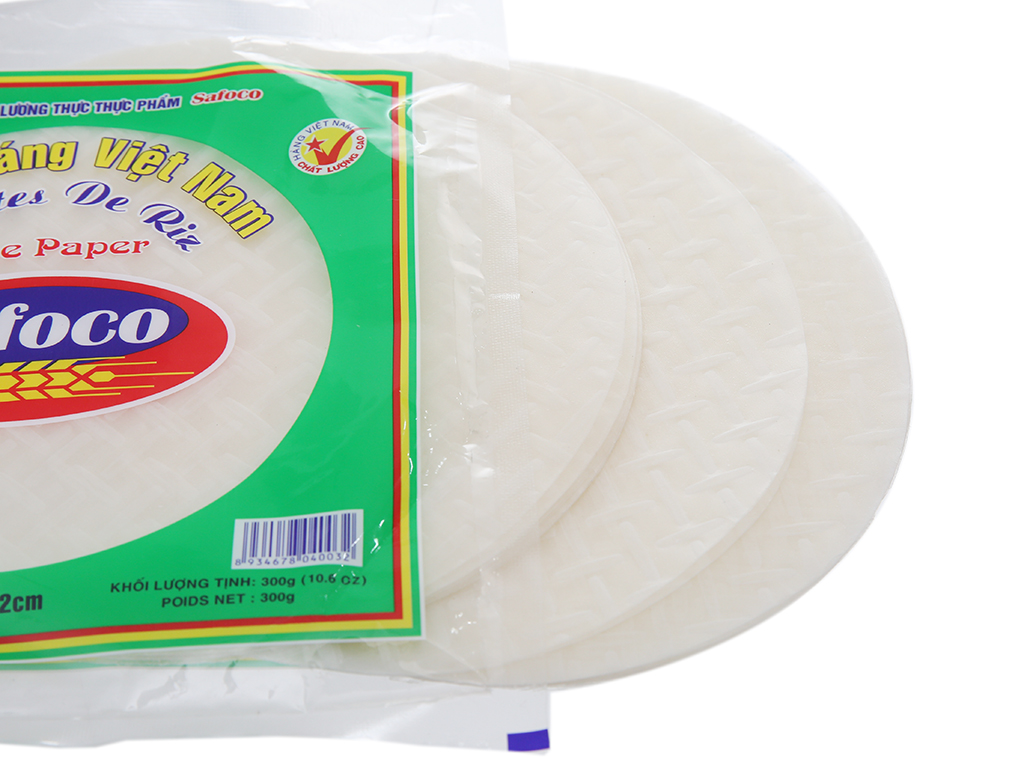 Combo 5 Xấp Bánh Tráng Safoco 22cm 300g