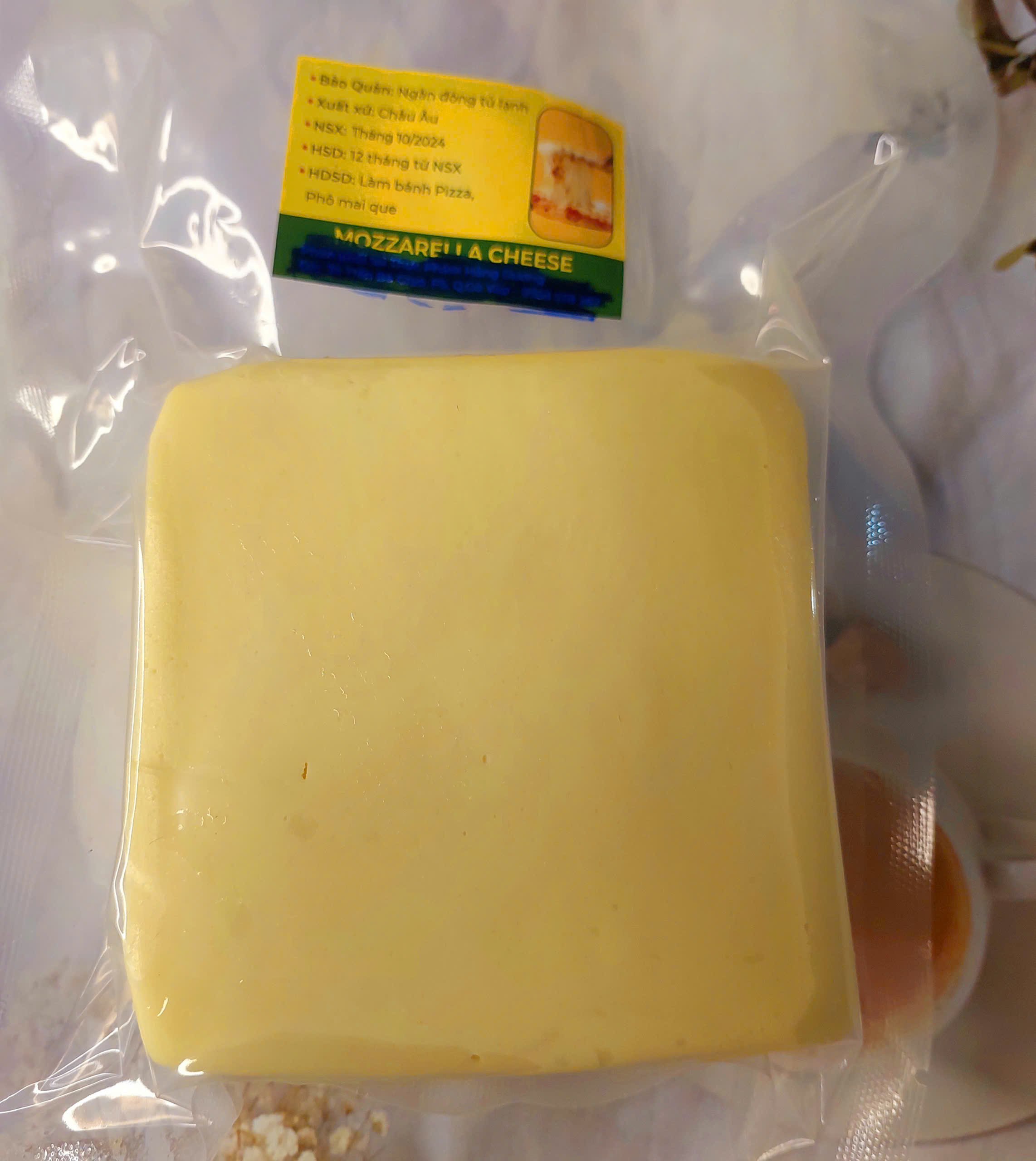 500g PHÔ MAI MOZZARRELLA ( chỉ giao tại sài gòn)_Monhi_Food