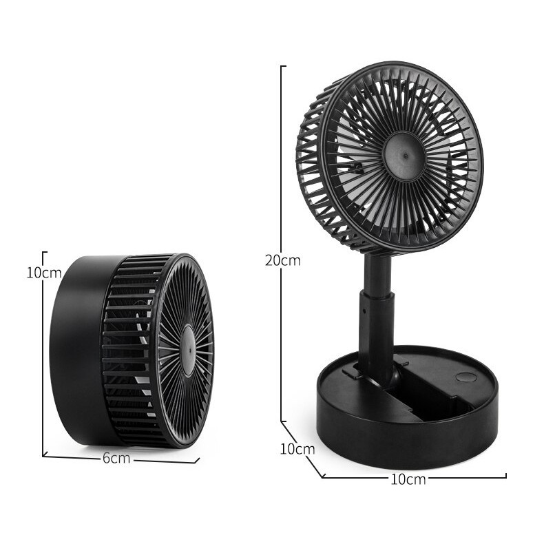 Quạt tích điện mini gió cực mạnh, sử dụng lên đến 6 tiếng