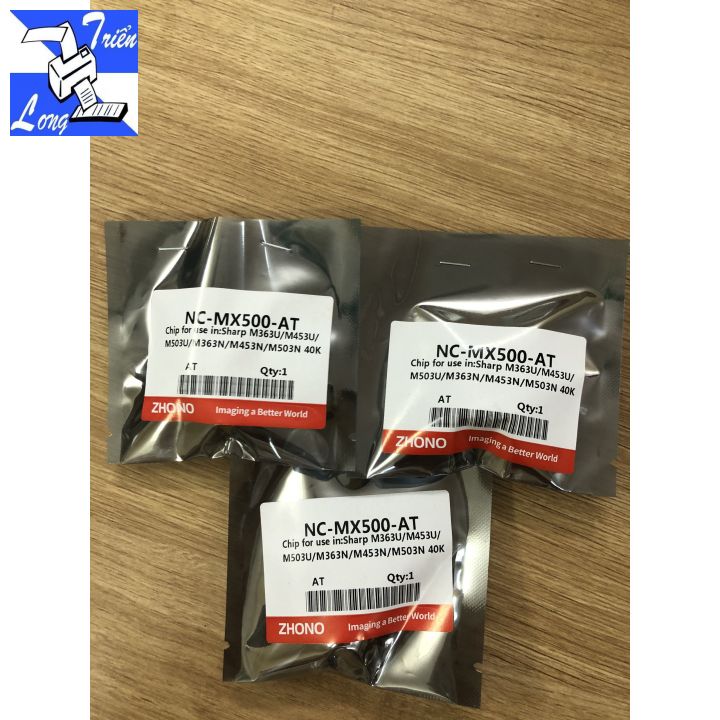Bộ 10 chiếc Chip mực máy photo sharp MX-500