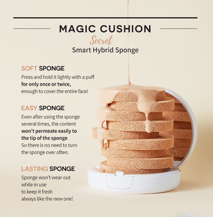 Phấn Nước Dưỡng Ẩm Missha Magic Cushion Moist Up SPF50+/Pa +++ 15g