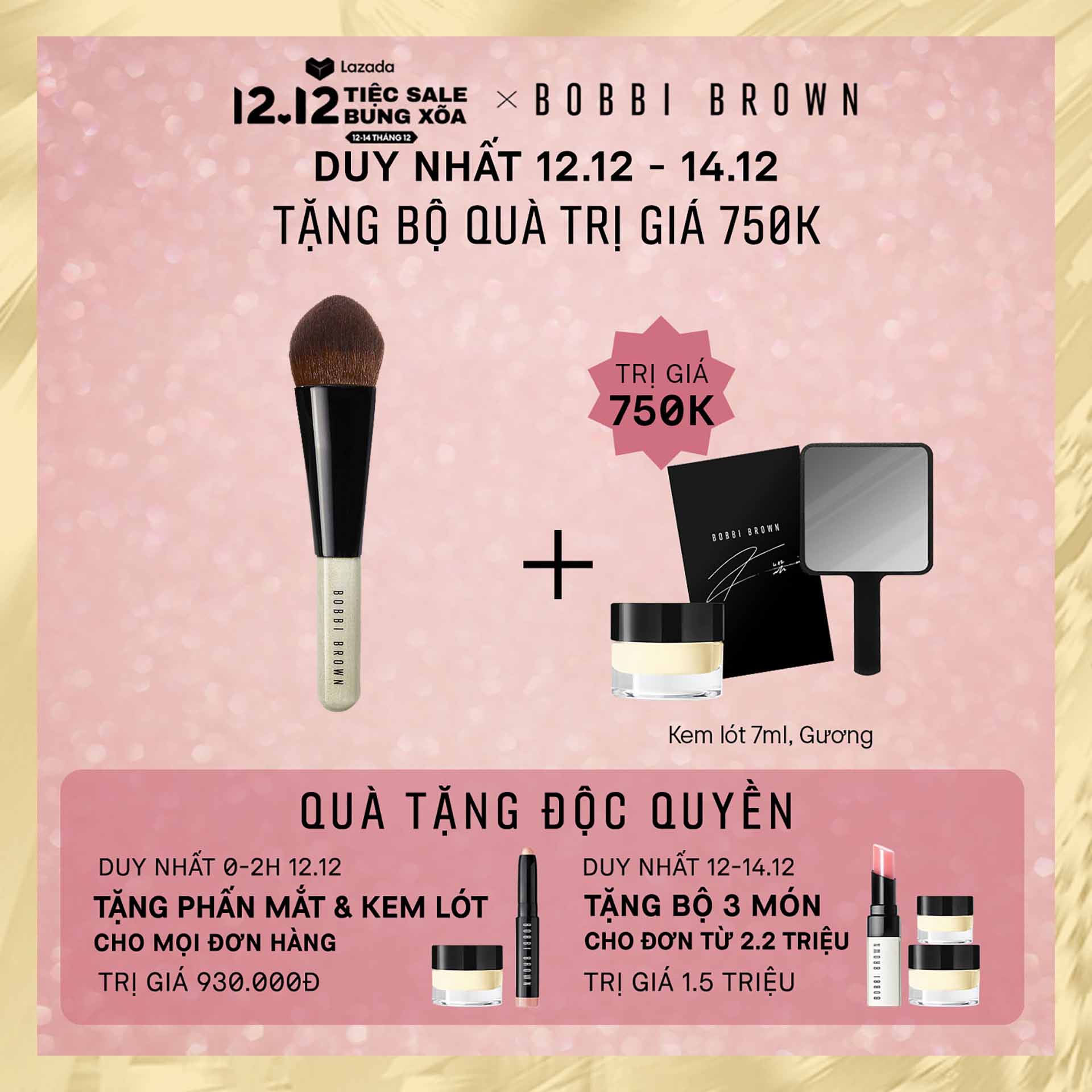 [ĐỘC QUYỀN 5-10.6] Cọ đa năng Bobbi Brown Precise Buffing Brush.