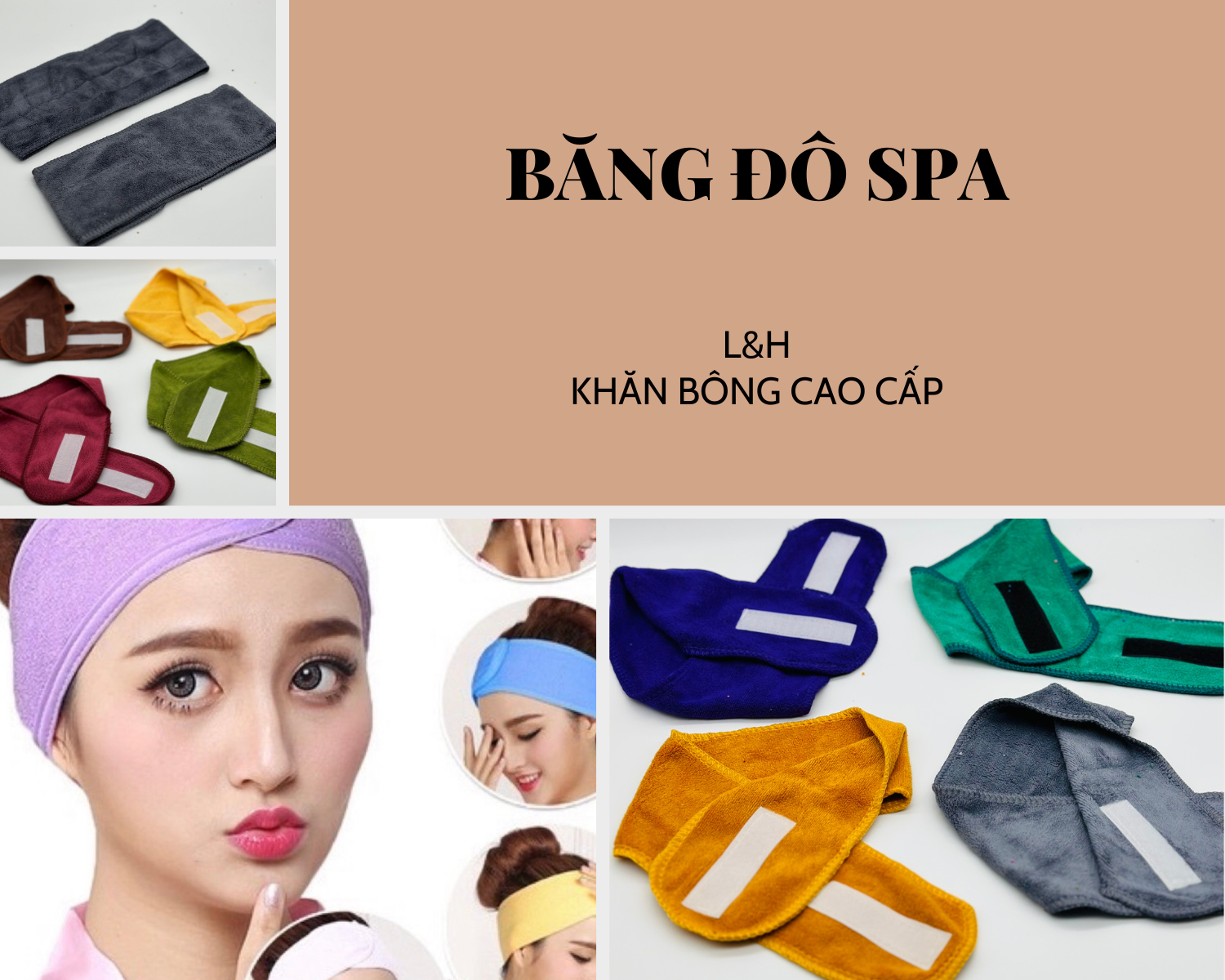 Băng đô quấn đầu SPA