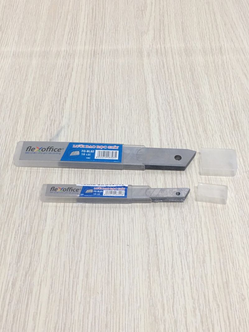5 ống Lưỡi dao rọc giấy FO-BL02 1.8cm-1