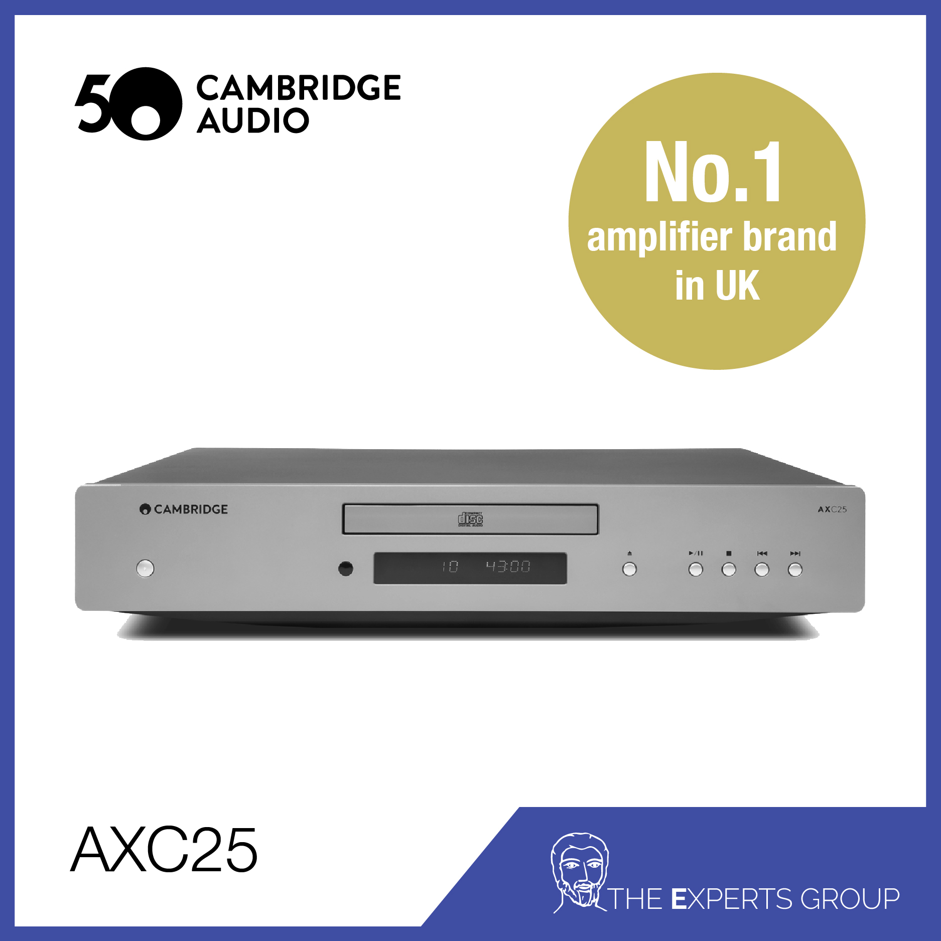 Đầu CD Cambridge Audio AXC25  [Hàng Chính Hãng]