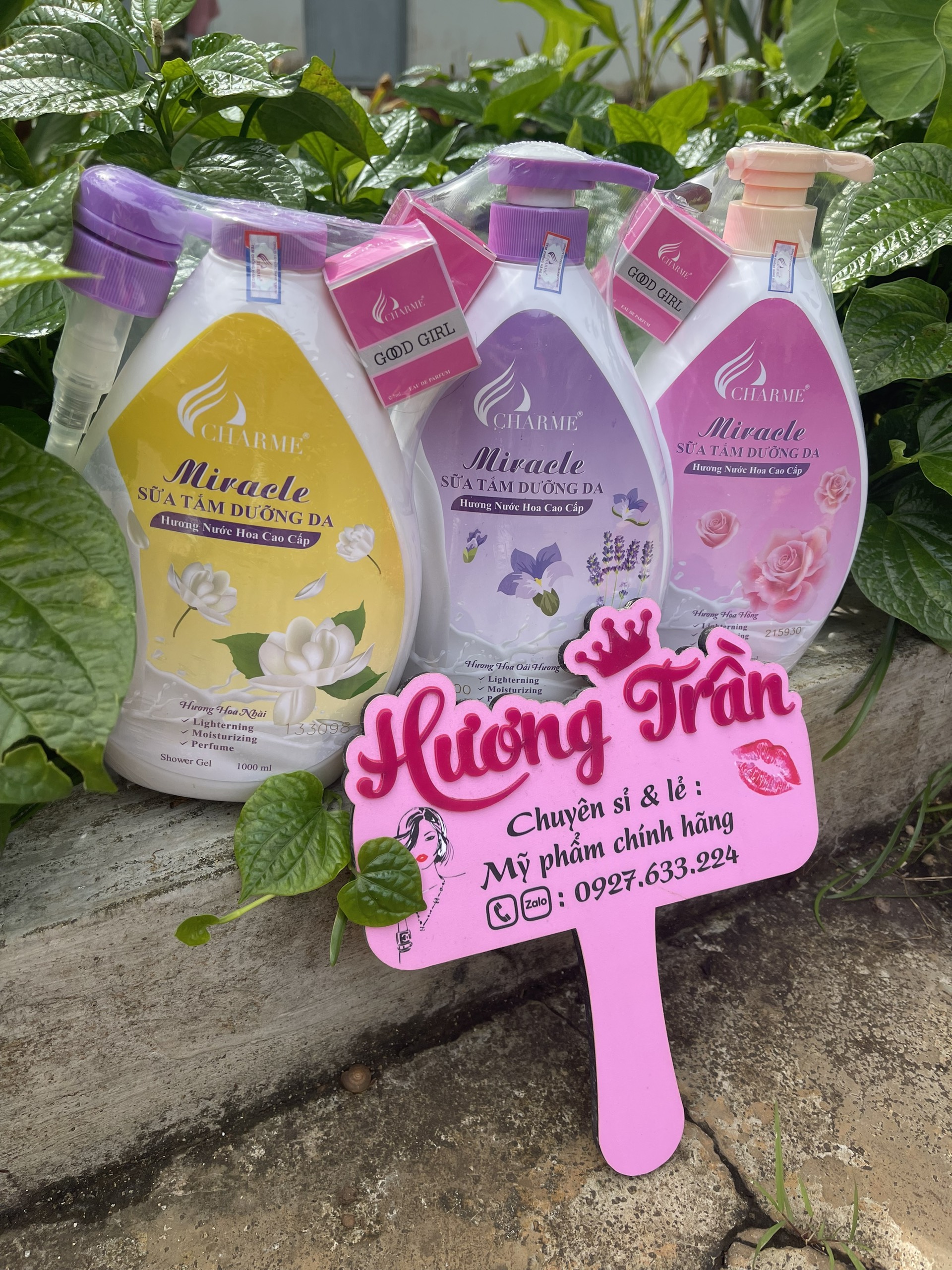 [Chính Hãng] Sữa Tắm Nước Hoa Miracle 1000ml (tặng nước hoa)