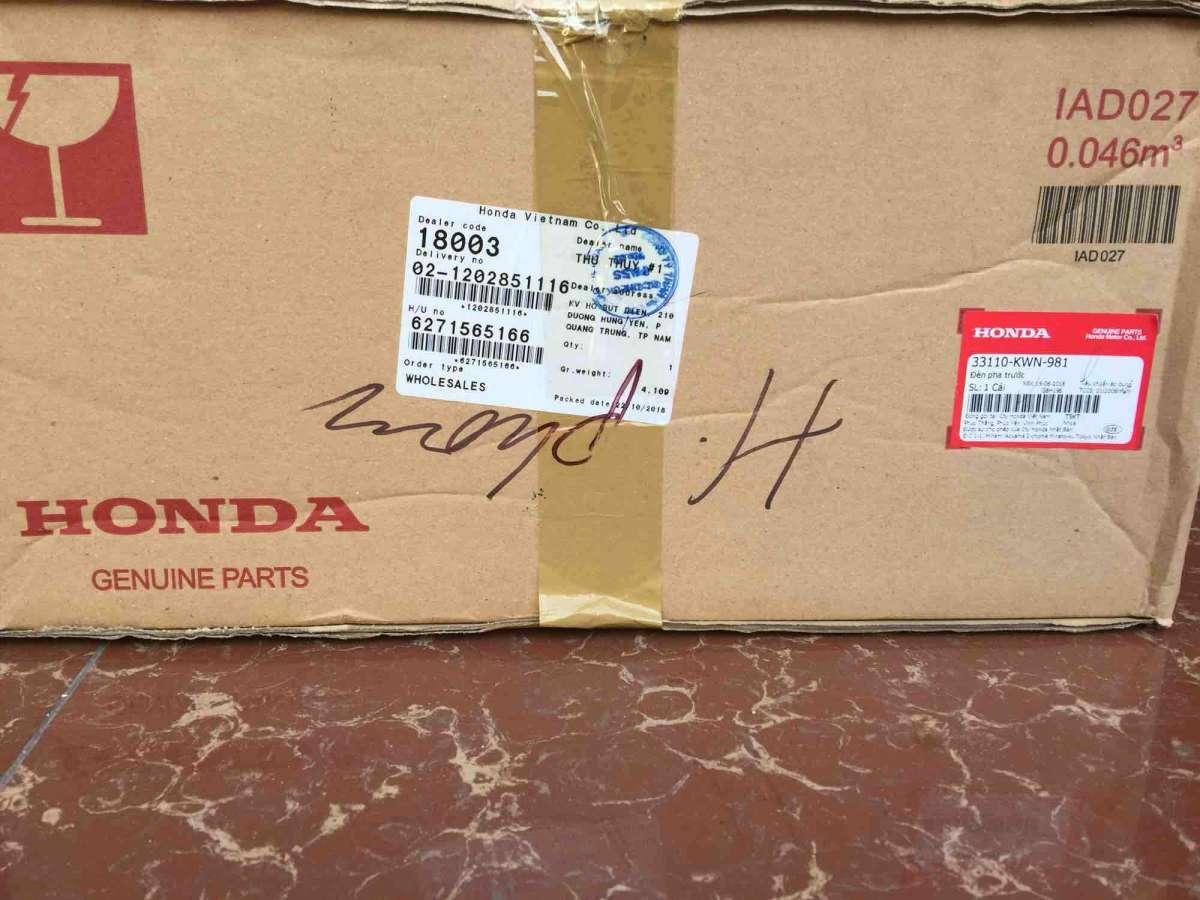 Đèn pha xe PCX 2012 (Mã số: 33110KWN981)