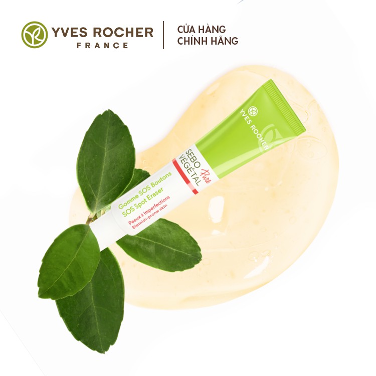 [Duy nhất 22-29.2 Quà 190K đơn từ 500K+ Voucher 60K đơn từ 500k]Chấm Mụn Yves Rocher SOS Spot Eraser 10ml