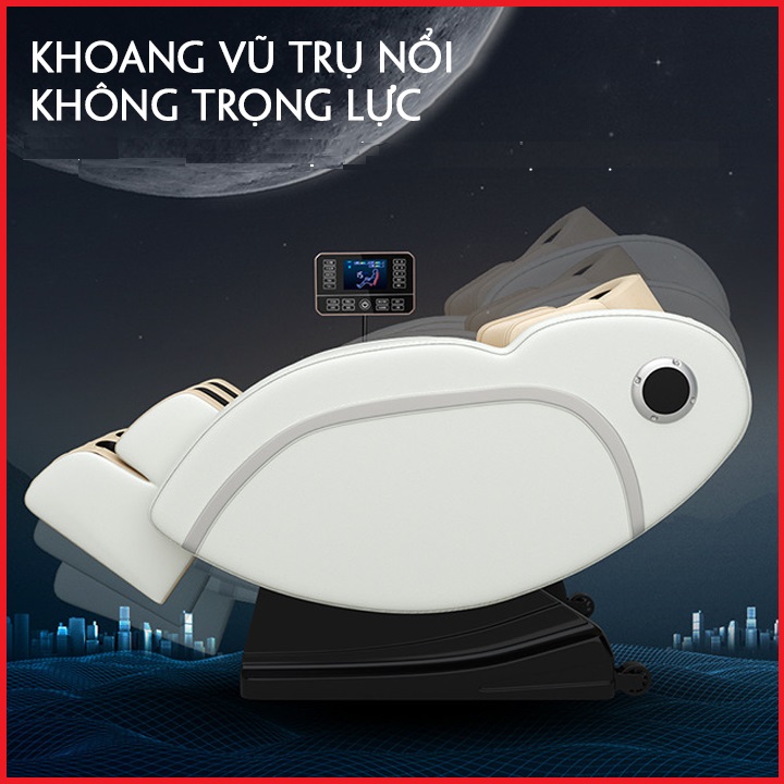 Ghế Massage Toàn Thân Công Nghệ Nhật Bản - Ghế Matxa Toàn Thân Cao Cấp , Tích Hợp Điều Khiển Giọng Nói, Màn Hình Cảm Ứng, Ghế Massage Trị Liệu Toàn Thân Cao Cấp