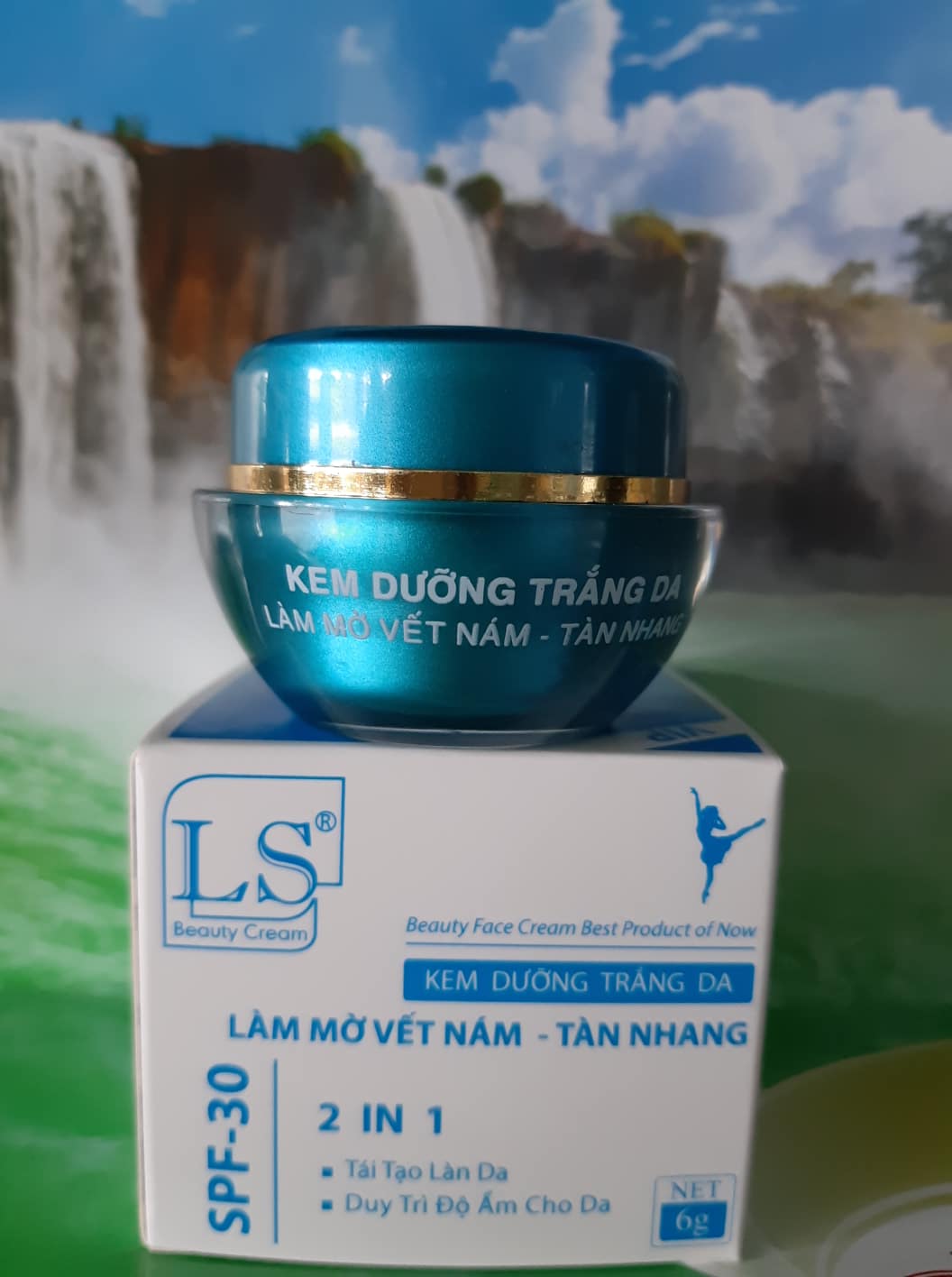 KEM DƯỠNG TRẮNG DA LS LÀM MỜ NÁM, TÀN NHANG