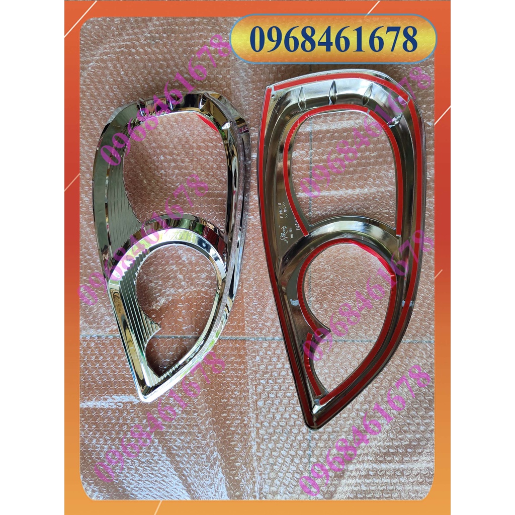 Ốp mạ đèn pha Lacetti 04-09 (Ốp viền) (Giá 1 bộ)