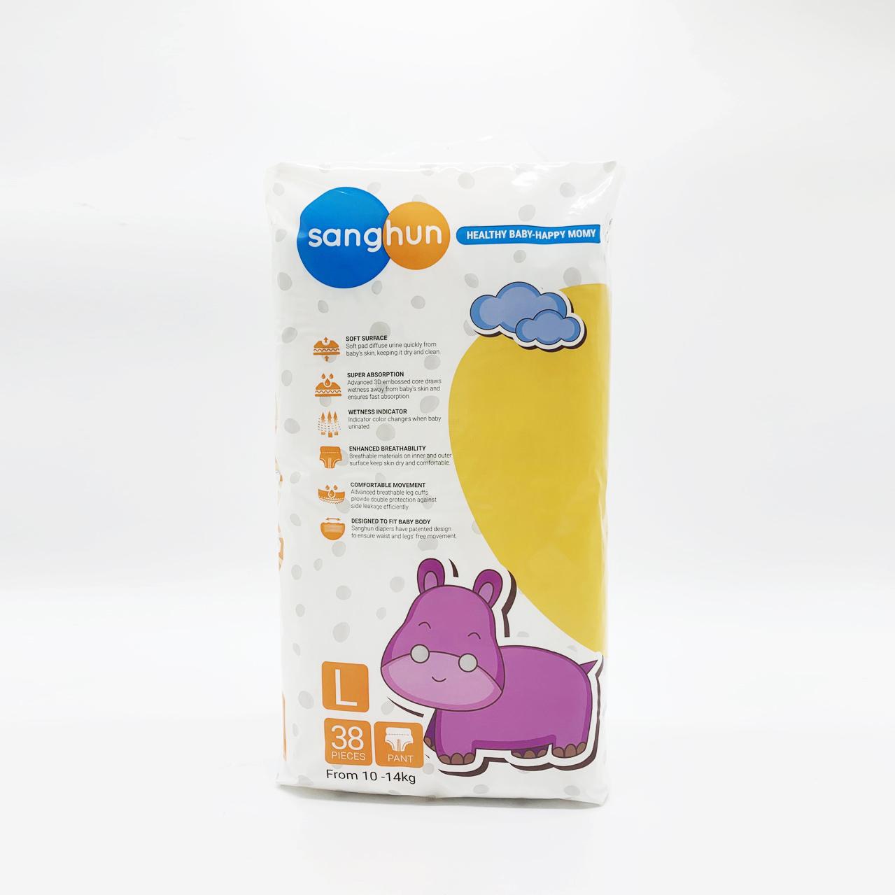 Bỉm – Tã quần Sanghun cho bé (6-23kg)