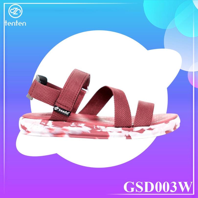 Giày Sandal Nữ Thời Trang Siêu Bền Nhẹ GSD003W giá rẻ