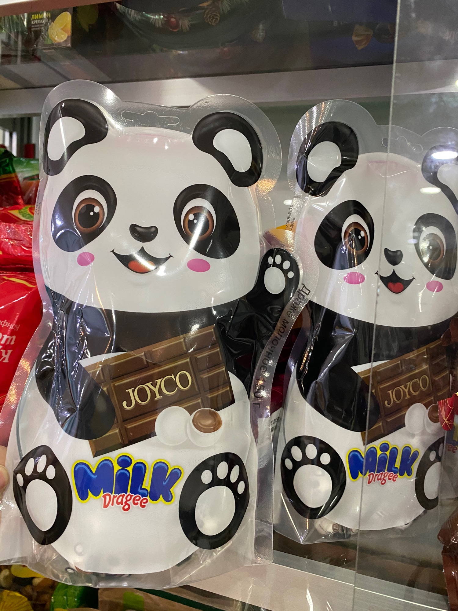 Socola hình gấu trúc