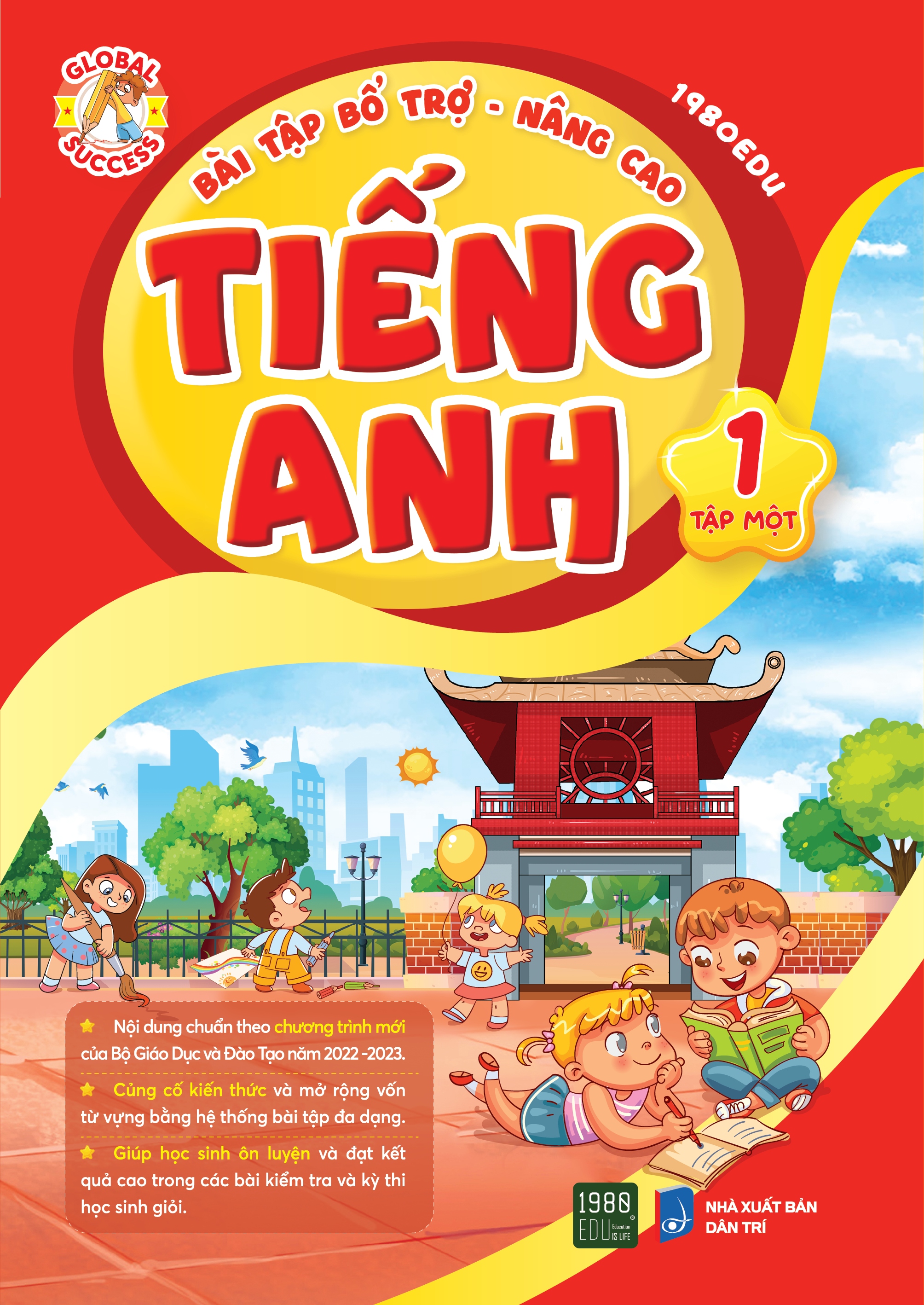Sách - bài tập bổ trợ nâng cao tiếng anh lớp 1 tập 1