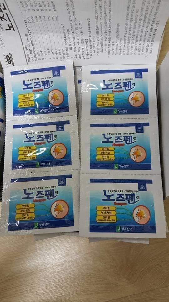 Thuốc Đặc Trị Viêm Xoang Hàn Quốc NOSEPEN